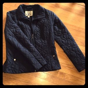 Ladies Black Quilted Jacket